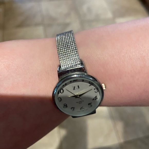 Silver Women’s Open Bangle Watch - Picture 8 of 8